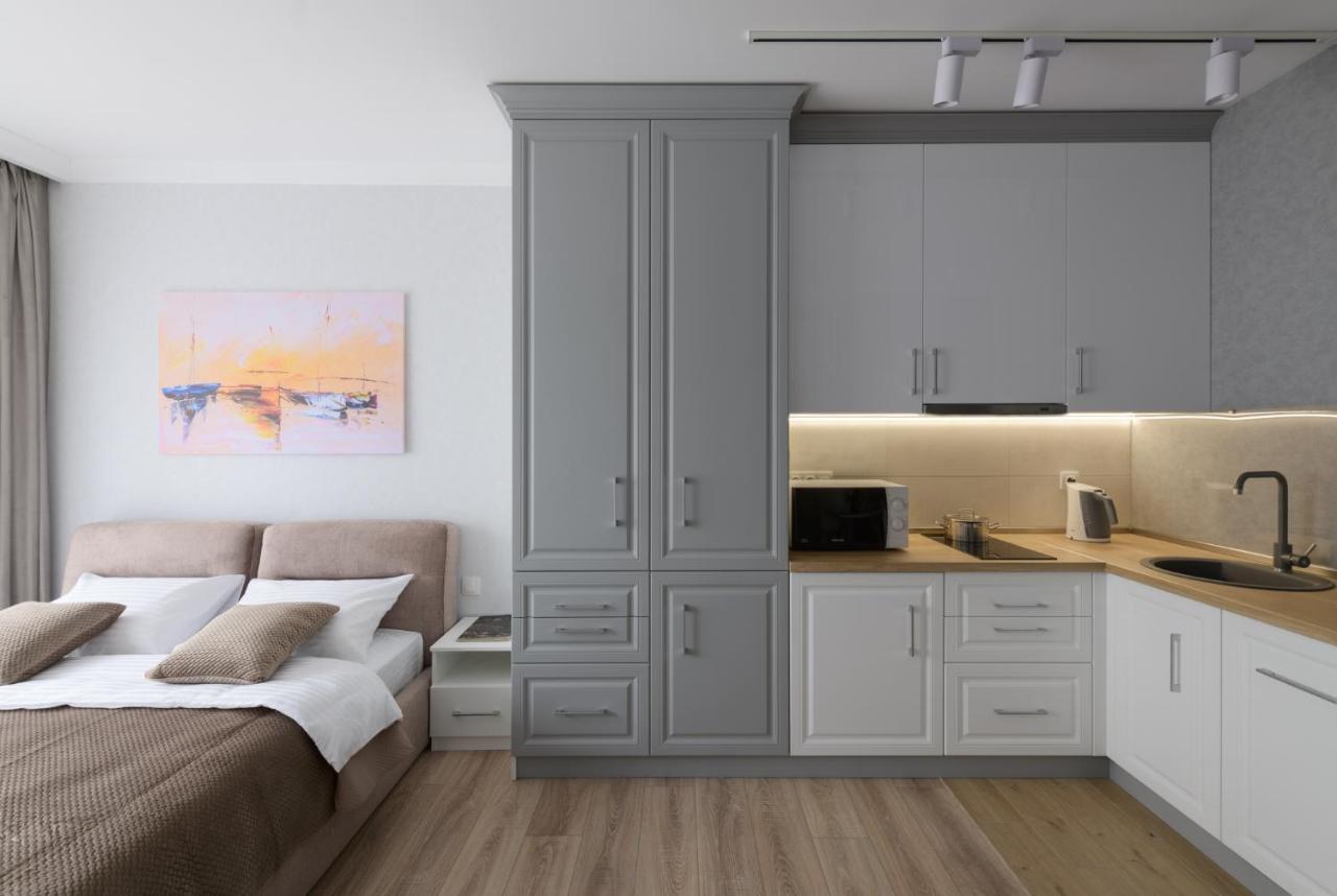 Modern New Cozy Apartment Kvartet Railway Station Kiev Buitenkant foto