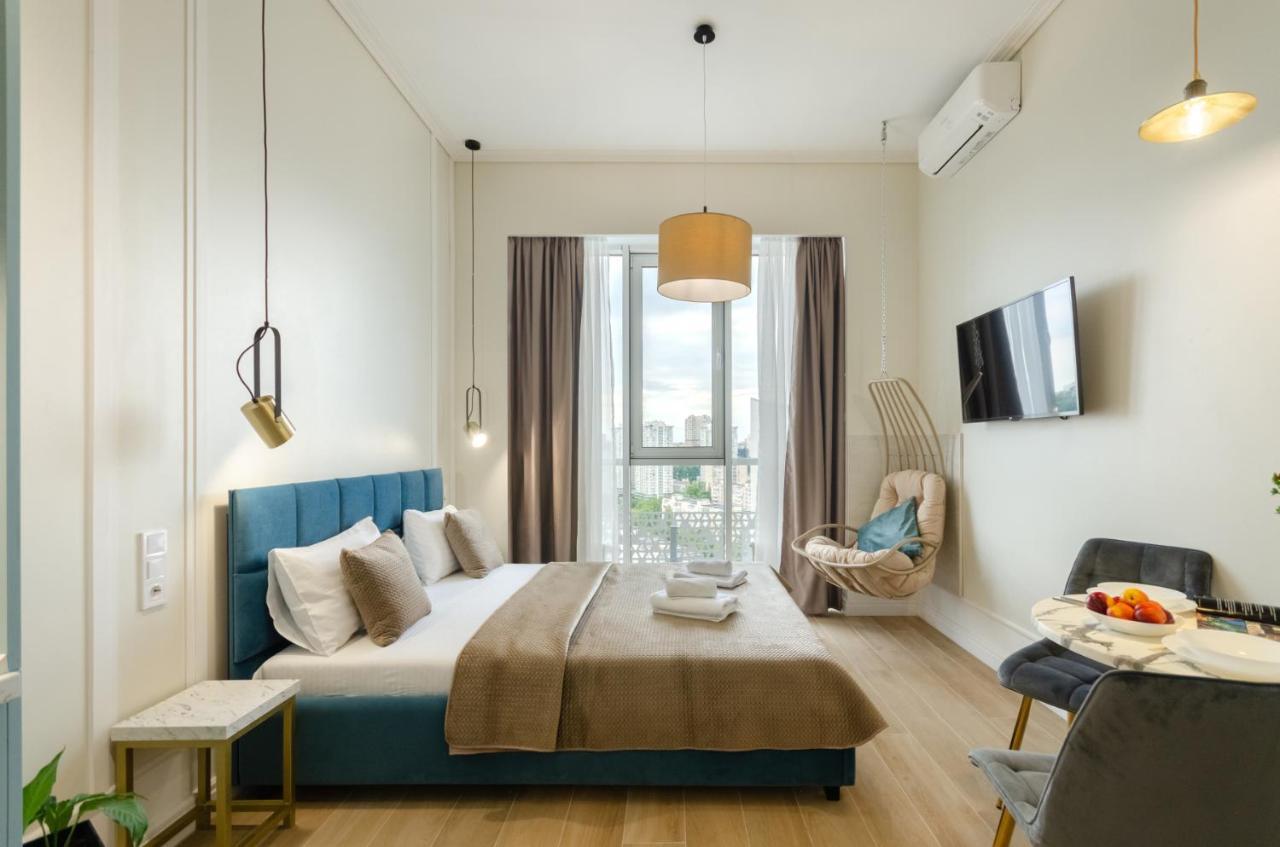 Modern New Cozy Apartment Kvartet Railway Station Kiev Buitenkant foto