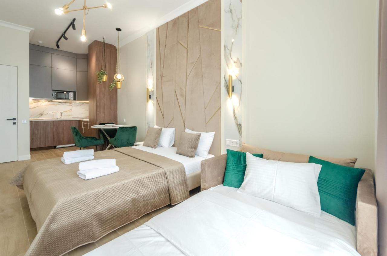 Modern New Cozy Apartment Kvartet Railway Station Kiev Buitenkant foto