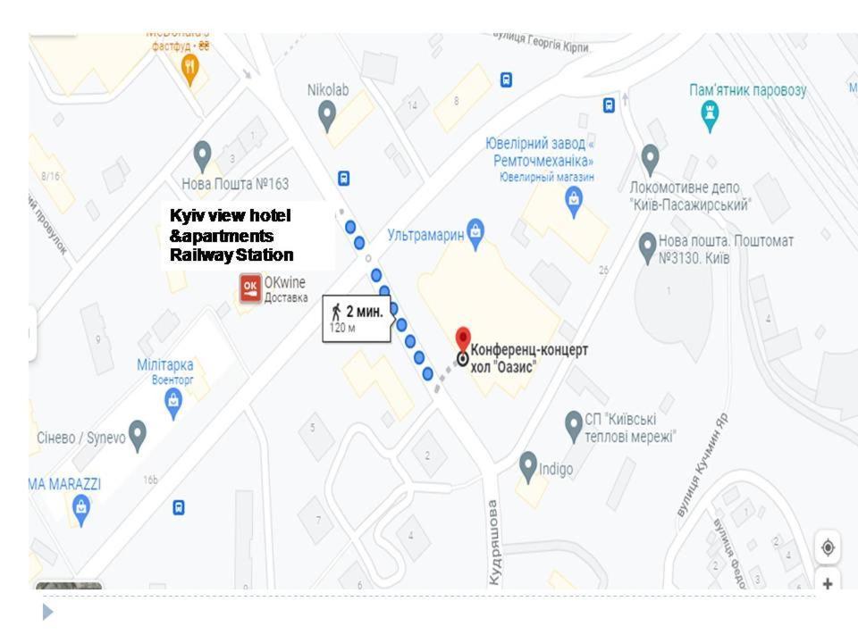 Modern New Cozy Apartment Kvartet Railway Station Kiev Buitenkant foto