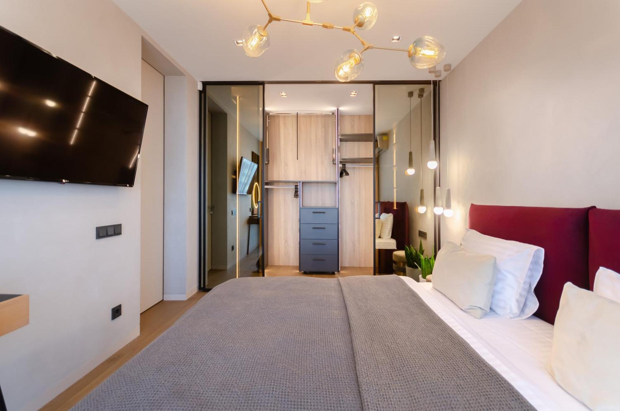 Modern New Cozy Apartment Kvartet Railway Station Kiev Buitenkant foto