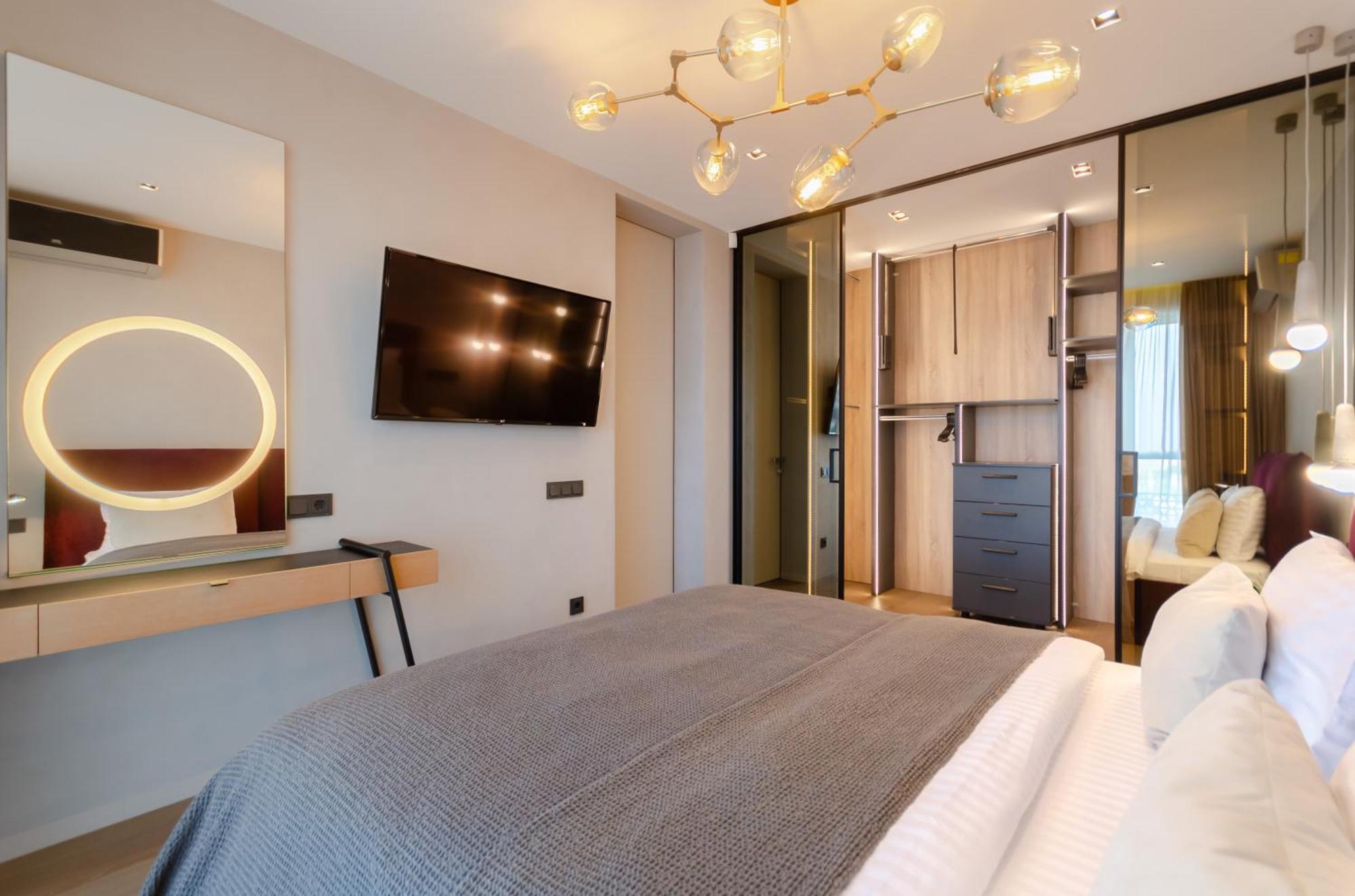 Modern New Cozy Apartment Kvartet Railway Station Kiev Buitenkant foto
